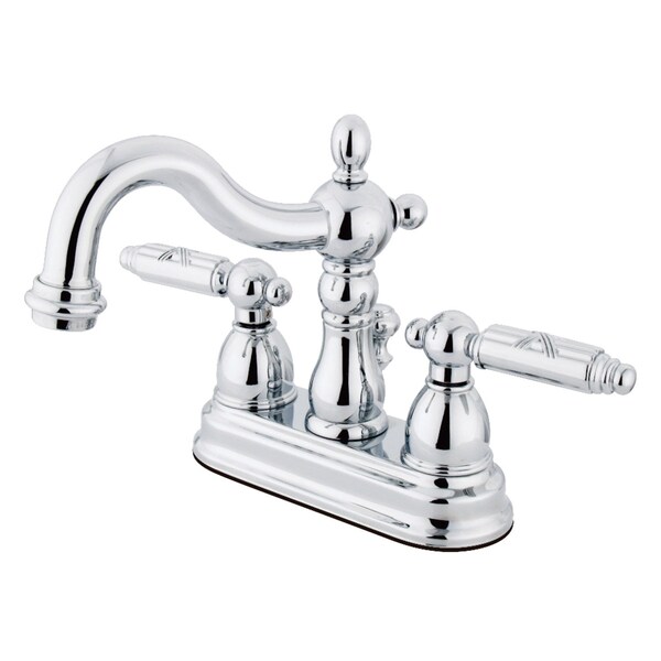 Kingston Brass KS1601GL 4" Centerset Bathroom Faucet, Polished Chrome KS1601GL - main